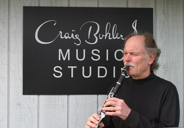Craig Buhler playing in front of Studio