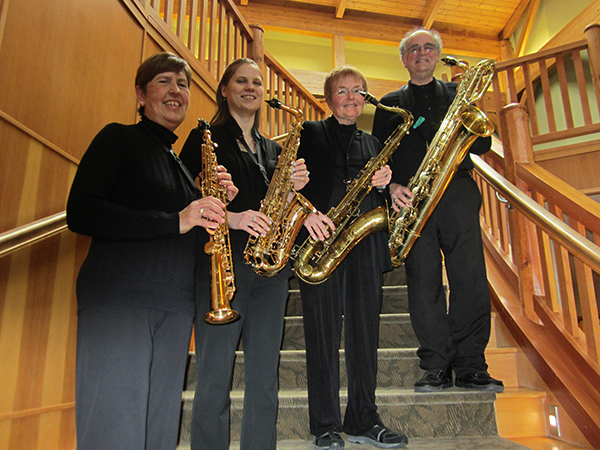 Debbi Soderstrom, soprano, Julie Gonzales, alto, Mary Lowry, tenor, Mark Condran, baritone