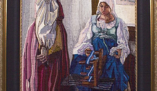 "Conversation at the Renaissance Faire" by Diane Wolf at the “Transformative Style – Originality, Revolution, & Repute” Exhibition