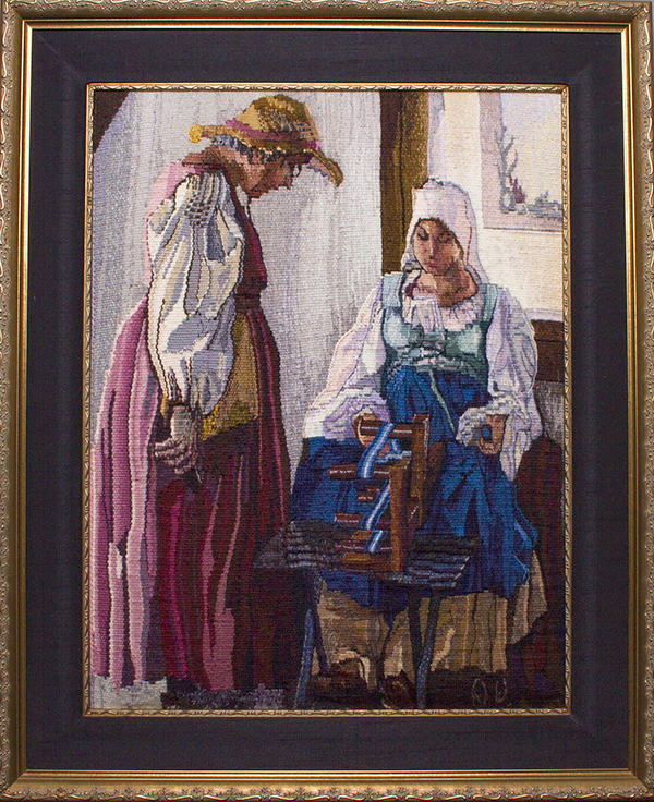 "Conversation at the Renaissance Faire" by Diane Wolf at the “Transformative Style – Originality, Revolution, & Repute” Exhibition