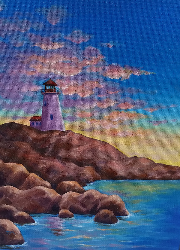 "Lighthouse" by Jerri Moore 