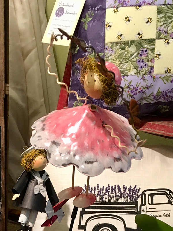 Flower fairies "In the pink" at Cedarbrook Lavender