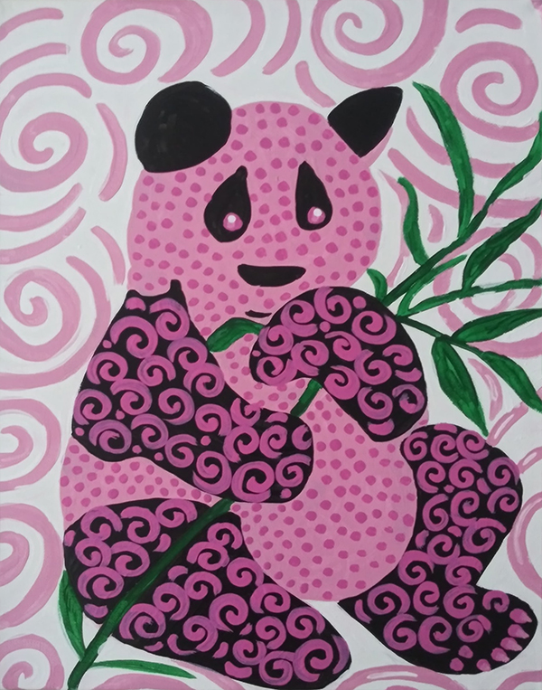 "Pink Panda" by Tami Wall